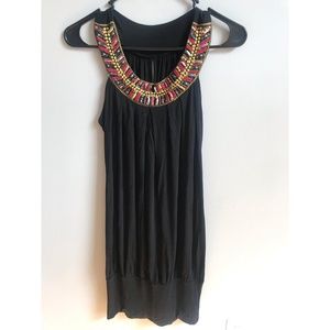 Black Tribal Billow Dress 🔆☯️